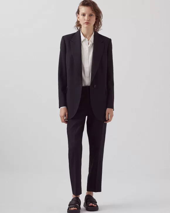 Comptoir des Cotonniers Blazer En Laine Black>Femelles Vestes / Manteaux