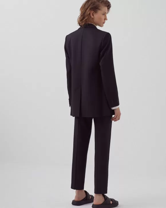 Comptoir des Cotonniers Blazer En Laine Black>Femelles Vestes / Manteaux