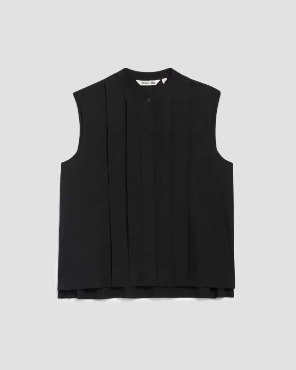 Comptoir des Cotonniers Blouse Sans Manches Black Beauty>Femelles Tops / Blouses / Chemises