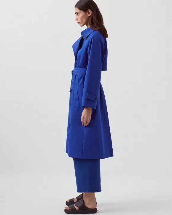 Comptoir des Cotonniers Catherine - Trench Ample Sodalite Blue>Femelles Vestes / Manteaux