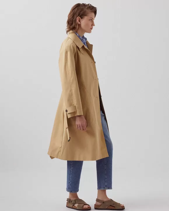 Comptoir des Cotonniers Catherine - Trench Ample Starfish Beige>Femelles Vestes / Manteaux