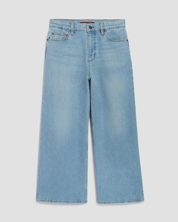 Comptoir des Cotonniers Emy - Jean Cropped Wide Leg Light Wash>Femelles Jeans