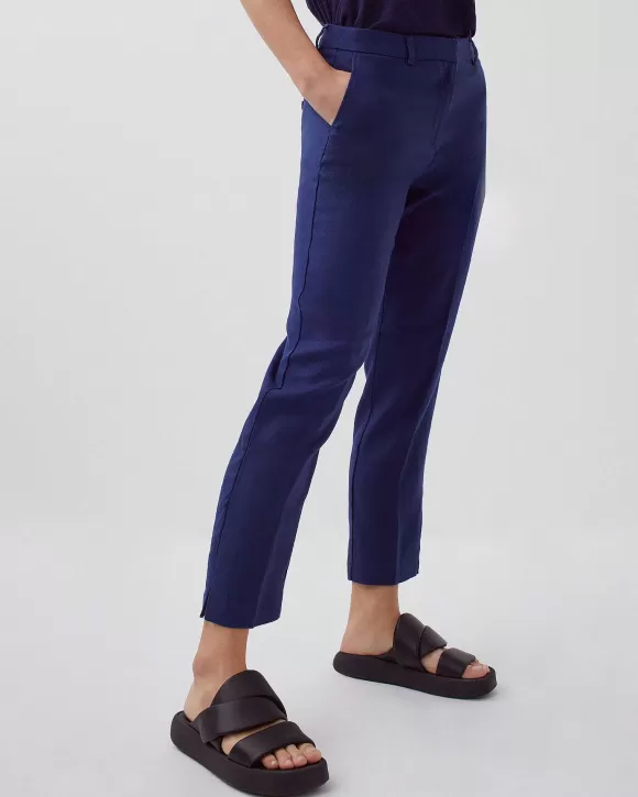 Comptoir des Cotonniers Marguerite - Pantalon Cigarette Medieval Blue>Femelles Pantalons