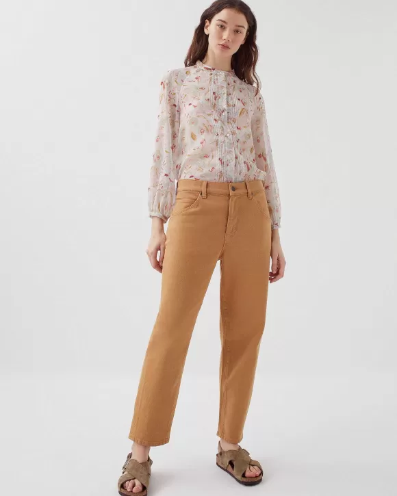 Comptoir des Cotonniers Rita - Jean Slouchy Camel>Femelles Jeans