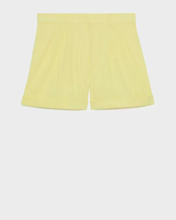 Comptoir des Cotonniers Short En Coton Charlock Yellow>Femelles Jupes / Shorts