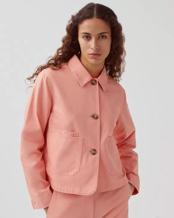 Comptoir des Cotonniers Veste Workwear Coral Almond>Femelles Nos Ensembles